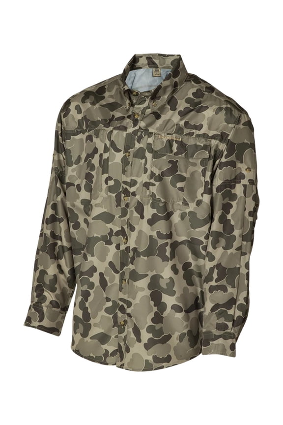 Accelerator Otl Fishing Shirt Classic Pine Camo in size 3X-Large