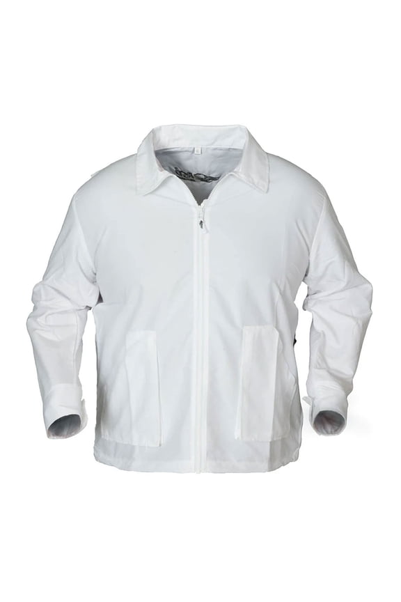 Men's ASD Handlers White Jacket, Size: S (ASDHJ-W-02)