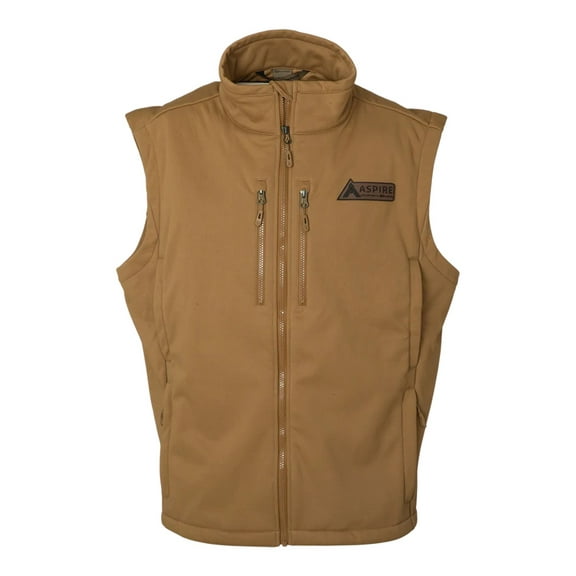 Banded Aspire Equip Softshell Mid-Layer Vest Prairie in size X-Large