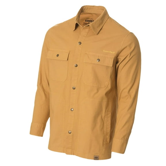 Banded Canvas Camp Shirt-Jacket Duck in size 3X-Large