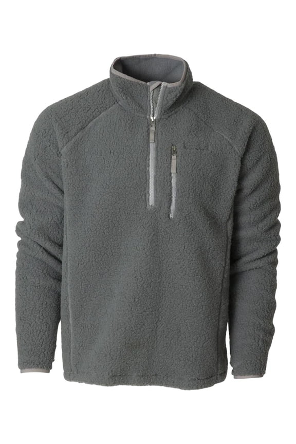 Copper Canyon Fleece 1/2 Zip Pullover Slate in size 3X-Large