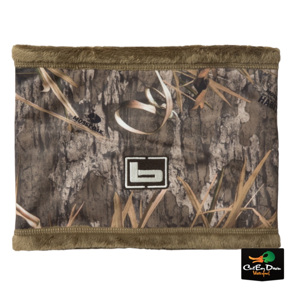 Banded Double Layer Neck Gaiter Habitat Camo OSFM