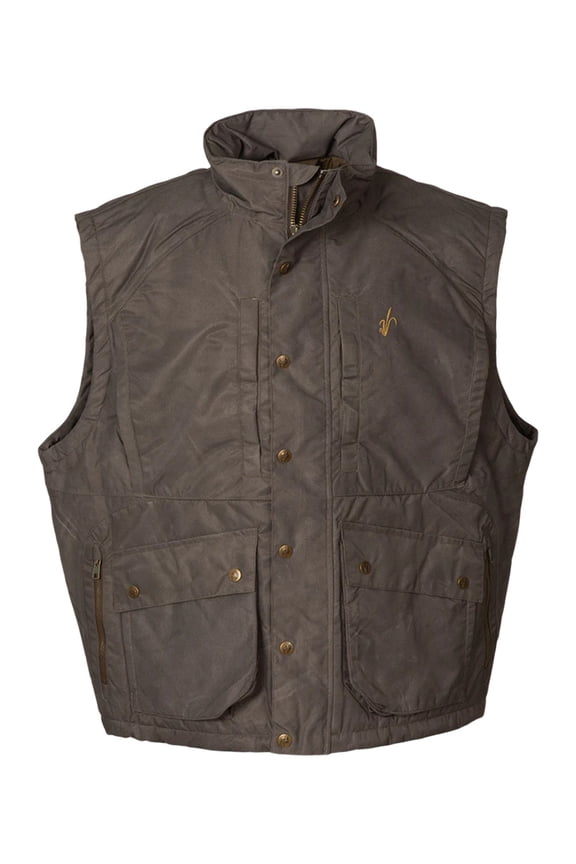 Banded Heritage Hybrid Vest Marsh Brown in size X-Large