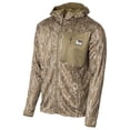thumbnail image 1 of Banded Hooded Mid Layer Fleece Jacket Bottomland in size Medium, 1 of 1