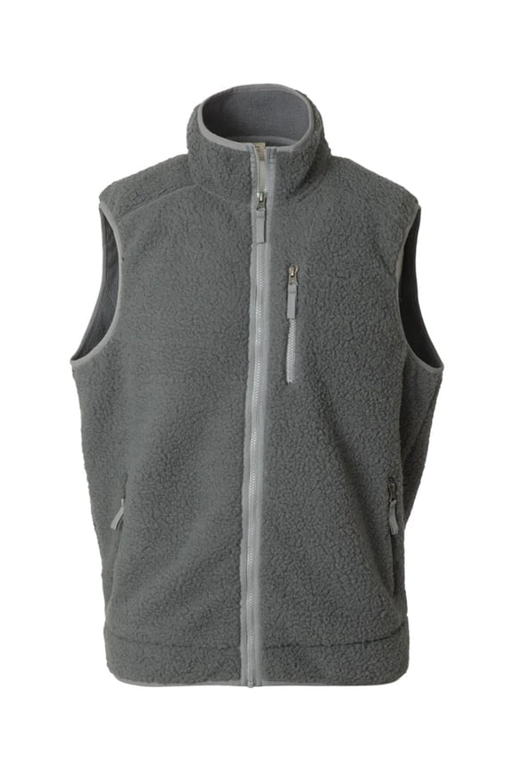 Jackson Hole Fleece Vest Slate in size Medium