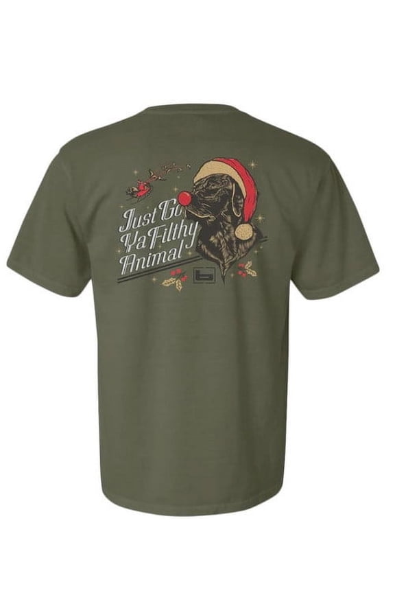 Just Go Ya Filthy Animal Tee - Short Sleeve - Moss