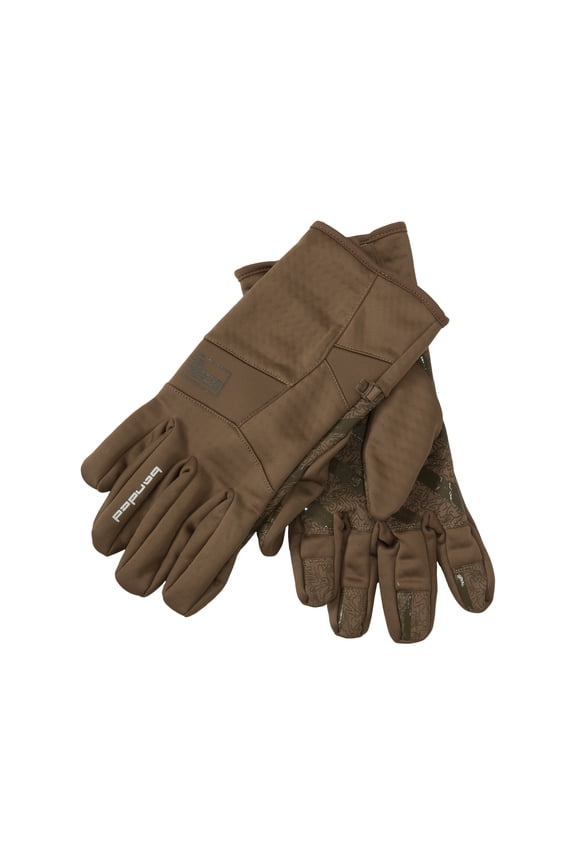 FrostFite Marsh Brown Softshell Gloves, Size: Large (B1070017-MB-L)
