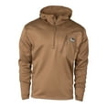 thumbnail image 1 of BANDED Men's Hooded Mid-Layer Fleece Pullover, Marsh Brown, Size: L (B1010061-MB-L), 1 of 5