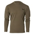 thumbnail image 1 of Banded Men's Merino Wool Crew Base Layer Shirt Chocolate XL, 1 of 2