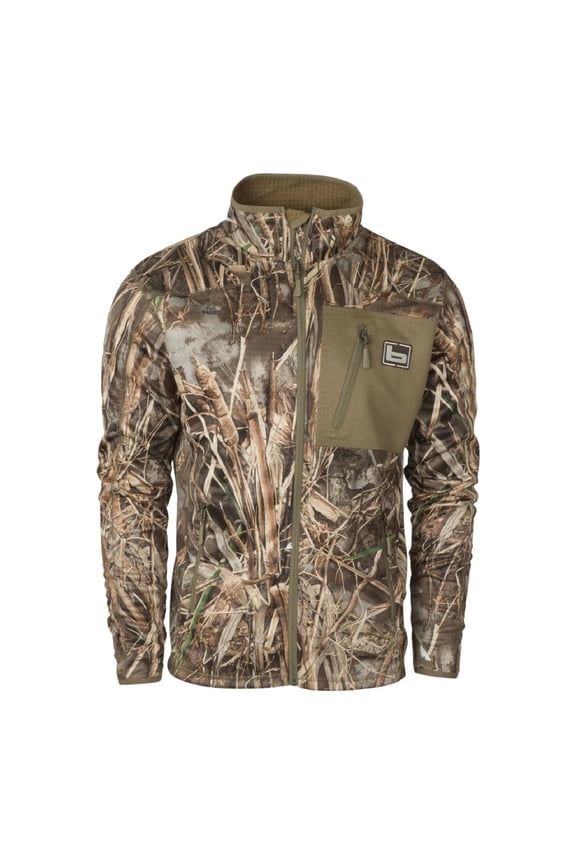 Men's Mid-Layer Fleece Jacket, Color: MAX7, Size: M (B1010008-M7-M)