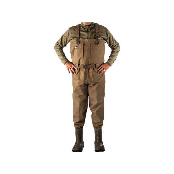Banded Men's Phantom X Uninsulated Breathable Boot Foot Chest Waders Marsh Brown 8