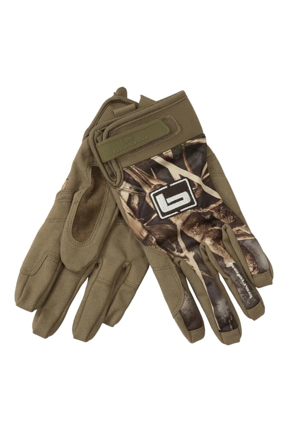 Men's Softshell Blind Hunting Gloves Realtree Max-7 2XL