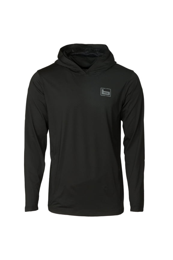 Men's Tech Stalker Hunting Hoodie, Color: Black, Size: M (B1010044-BK-M)