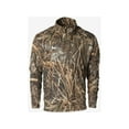 thumbnail image 1 of Banded Men's Tech Stalker Quarter Zip Sweatshirt Realtree Max-7 Medium, 1 of 2