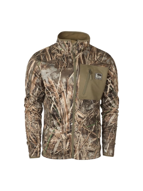 Men's Mid-Layer Fleece Jacket, Color: MAX7, Size: XL (B1010008-M7-XL)