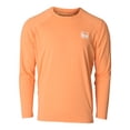 thumbnail image 1 of Banded Performance Adventure Shirt Mock Neck Salmon in size Small, 1 of 2
