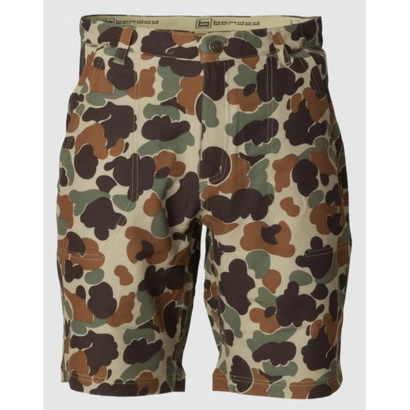 Banded Stretch Swag Short