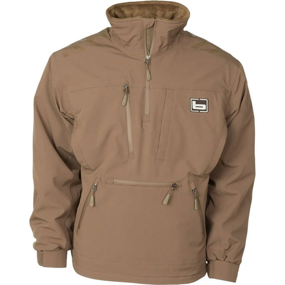 BANDED Men's Stretchapeake Pullover, Color: Marsh Brown, Size: 2XL Tall