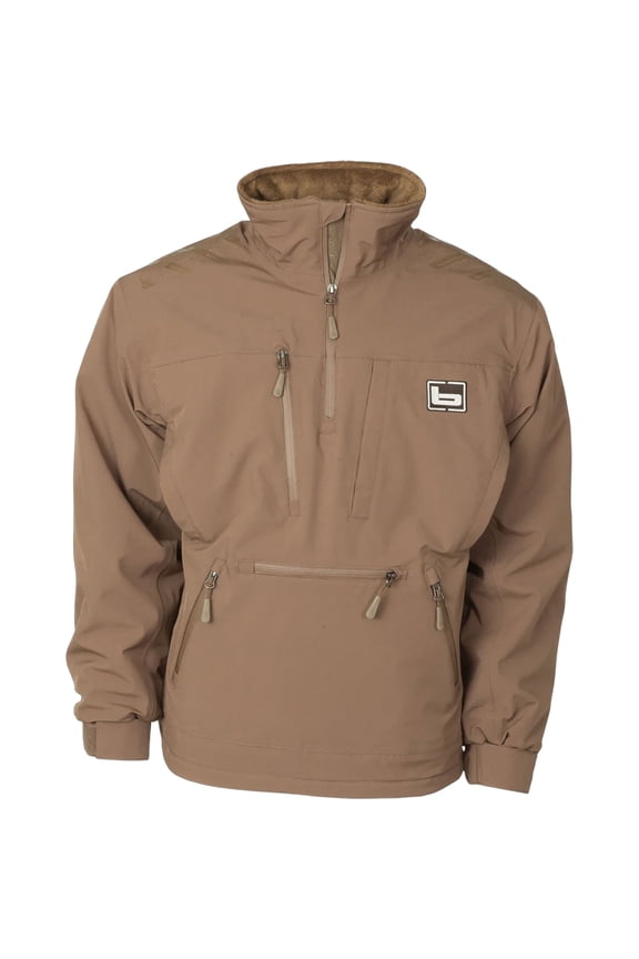 Men's Stretchapeake Pullover, Color: Marsh Brown, Size: 3XL