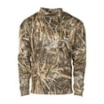 thumbnail image 1 of BANDED Men's Tec Fleece Mock Neck Shirt, Color: MAX7, Size: 2XL (B1030007-M7-2XL), 1 of 2