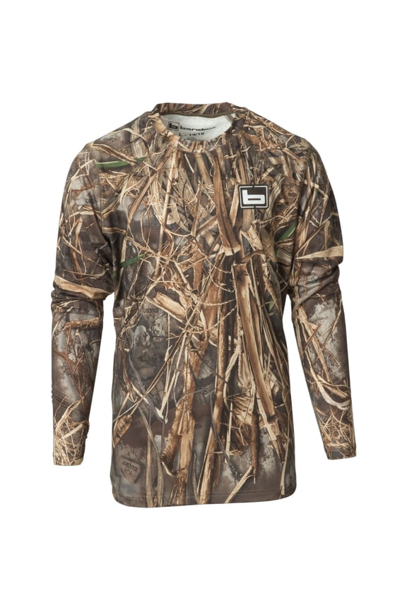 Men's Tech Stalker Mock Shirt, Color: MAX7, Size: 3XL