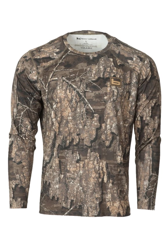 Tec Stalker Mock Shirt Timber in size Large