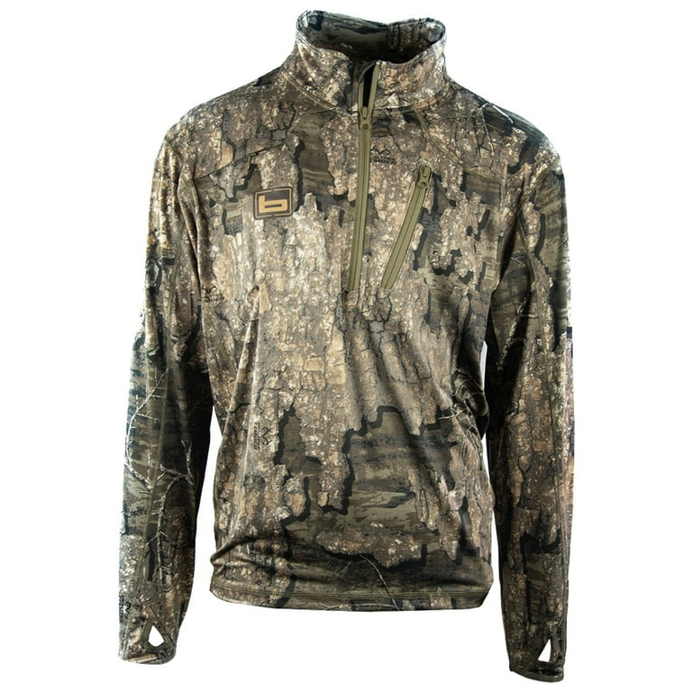 Banded Tec Stalker Quarter Zip Pullover Timber Small