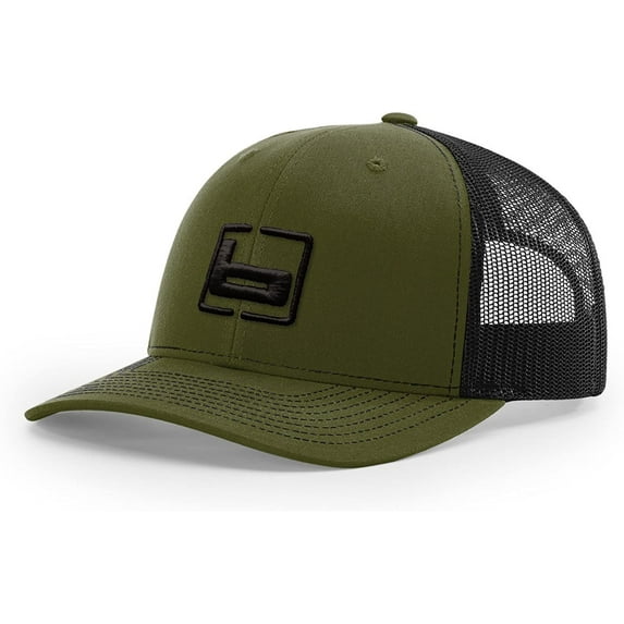Banded Trucker Cap Loden Black