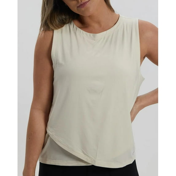 Banded Women'S Lush Tulip Tank Vintage White in size X-Large