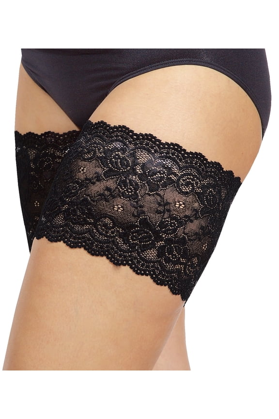 Onyx Anti-Chafing Thigh Bands, Elastic and Slip Resistant