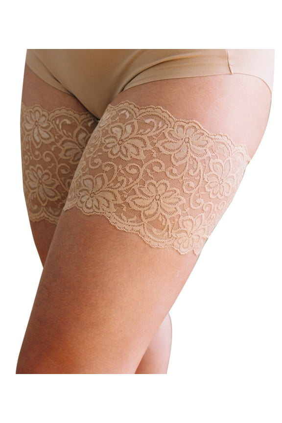 Thigh Bands - Beige DOLCE, Size Small