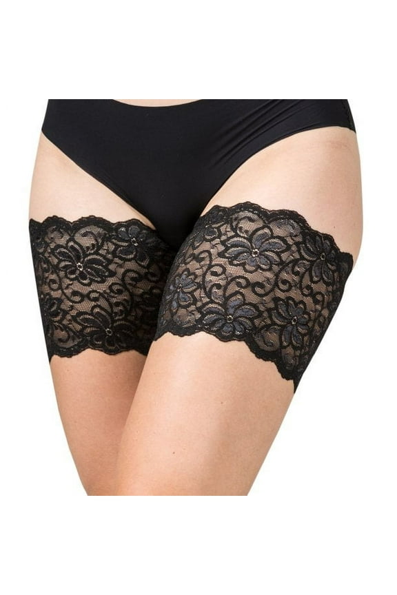 Thigh Bands - Black DOLCE, Size XX-Large