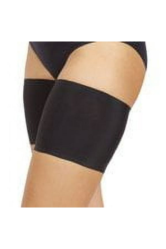 Thigh Bands-Black Unisex 5.5", Size Large