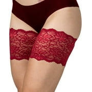 Bandelettes Thigh Bands - Red DOLCE, Size Small