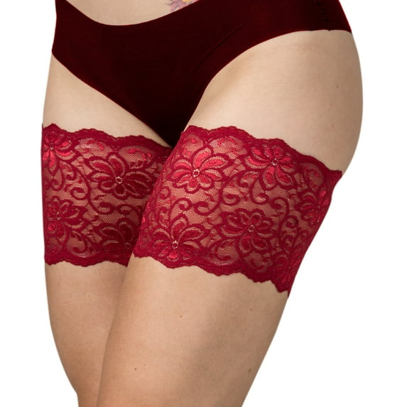 Bandelettes Thigh Bands - Red DOLCE, Size X-Large