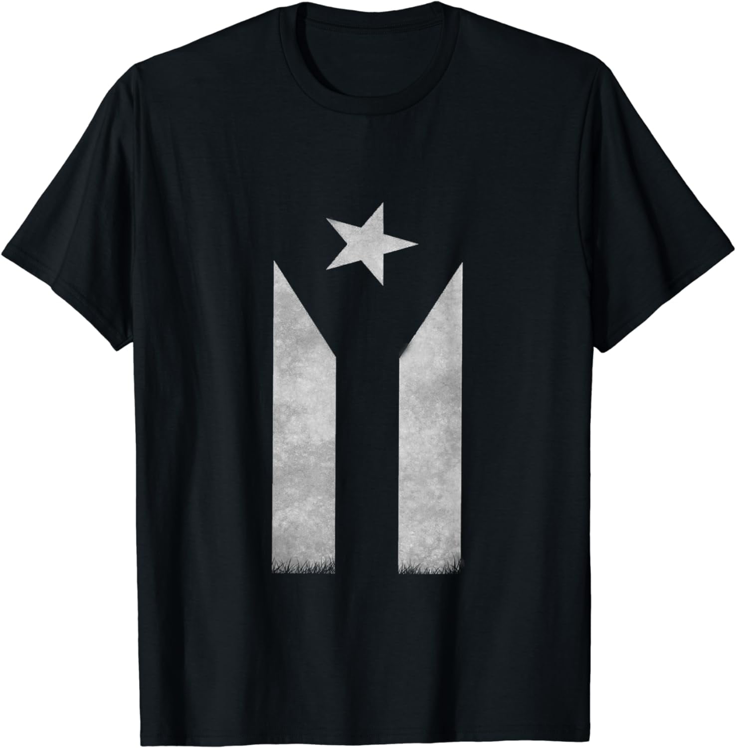 Puerto Rico B&W Flag PR Bandera Negra T-Shirts Puerto Rico B&W Flag PR Bandera Negra T-Shirts