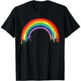 thumbnail image 1 of Bandera del arco iris del orgullo gay LGBTQ Rainbow gay pride LGBT T-Shirt, 1 of 4