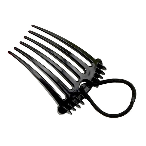 Bandette Comb, Bandette Comb With Elastic Band,Ponytail Bump it UP In B1X0] X0B6