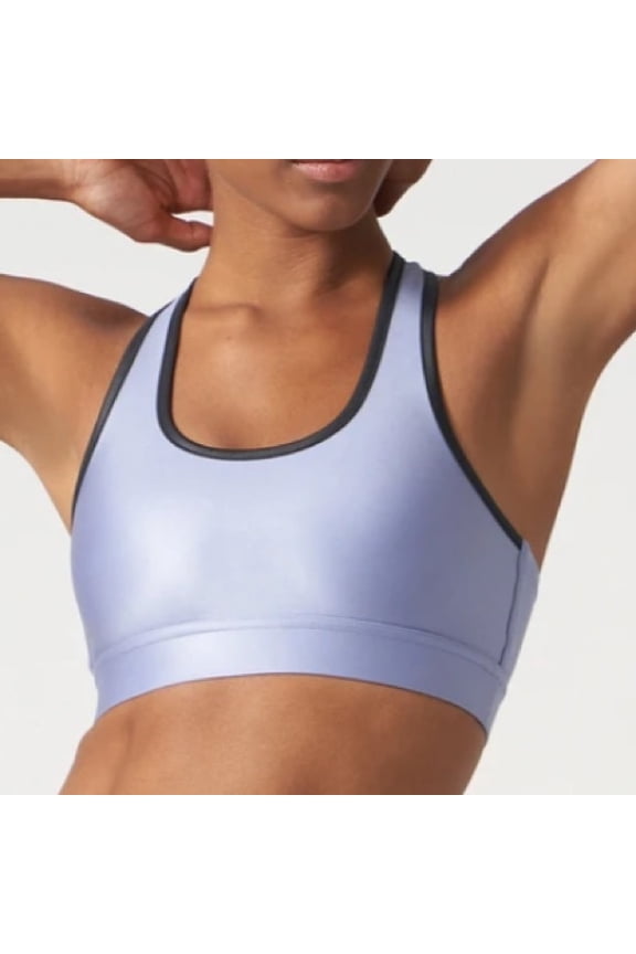 All Access PERI SHINE BLACK Front Row Bra, US 1X