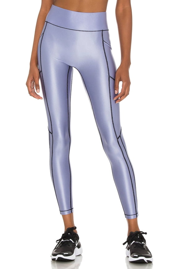 PERI SHINE/BLACK All Access High Waisted Pocket Leggings, US 2X-Large