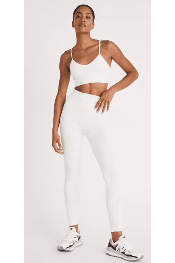 Women's White Soho Seamless Legging , XS/S