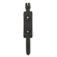 thumbnail image 1 of Bandini 20mm Mens Leather Watch Band Strap, Brown, Rectangular Shape, Biker, Wrist Cuff, 1 of 5