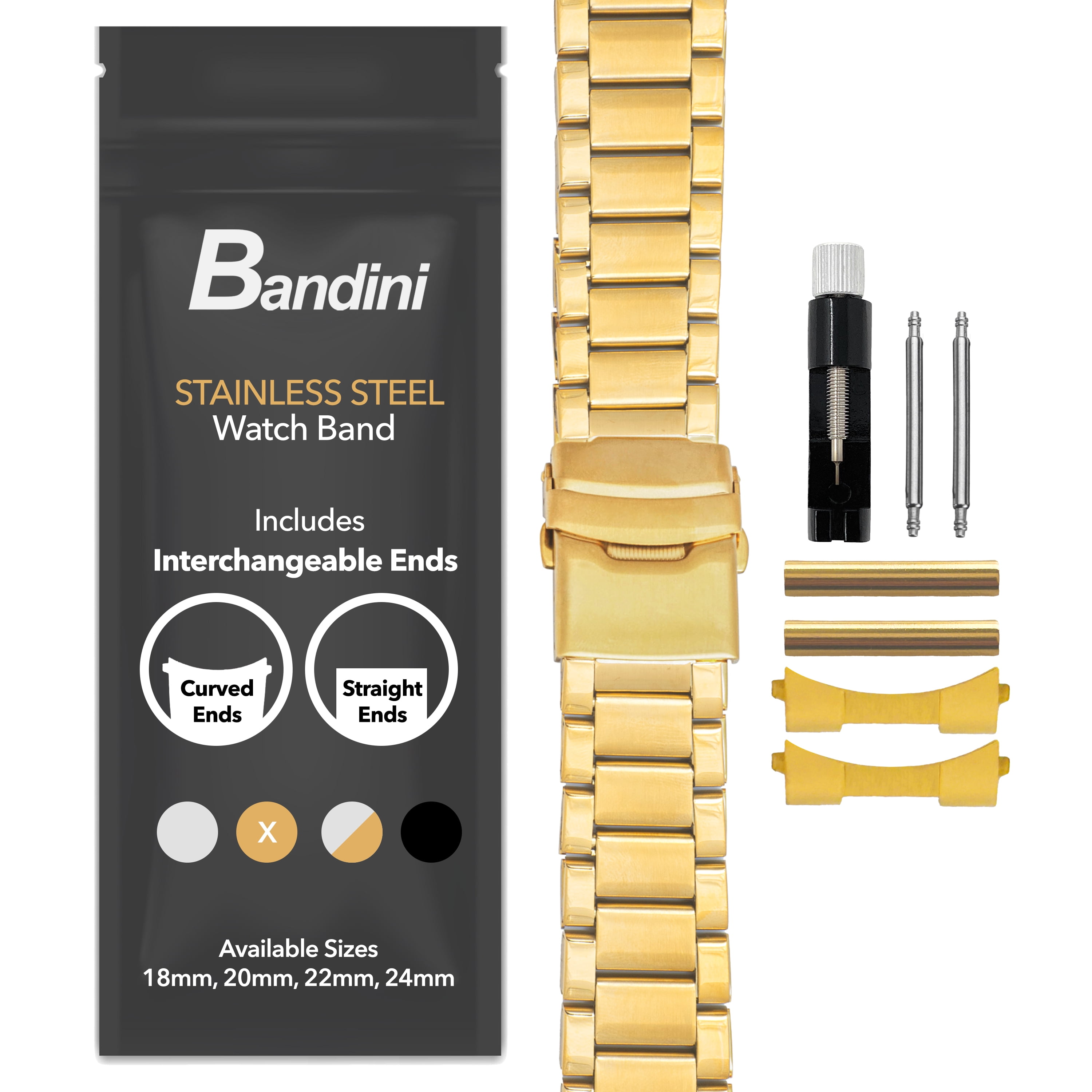 Best Quality Brass 20 mm Watch Band MA0710-D24-BRACELET_K0026449 main image 1