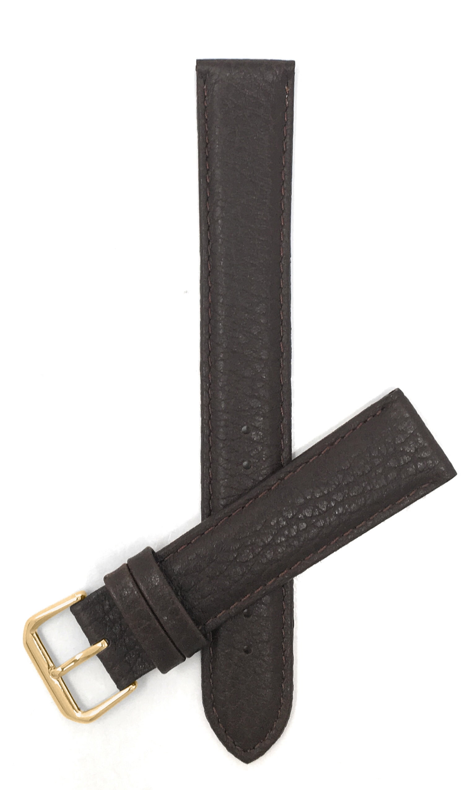 Bandini Double Extra Long (XXL) 22mm Italian Leather Watch Band Strap ...
