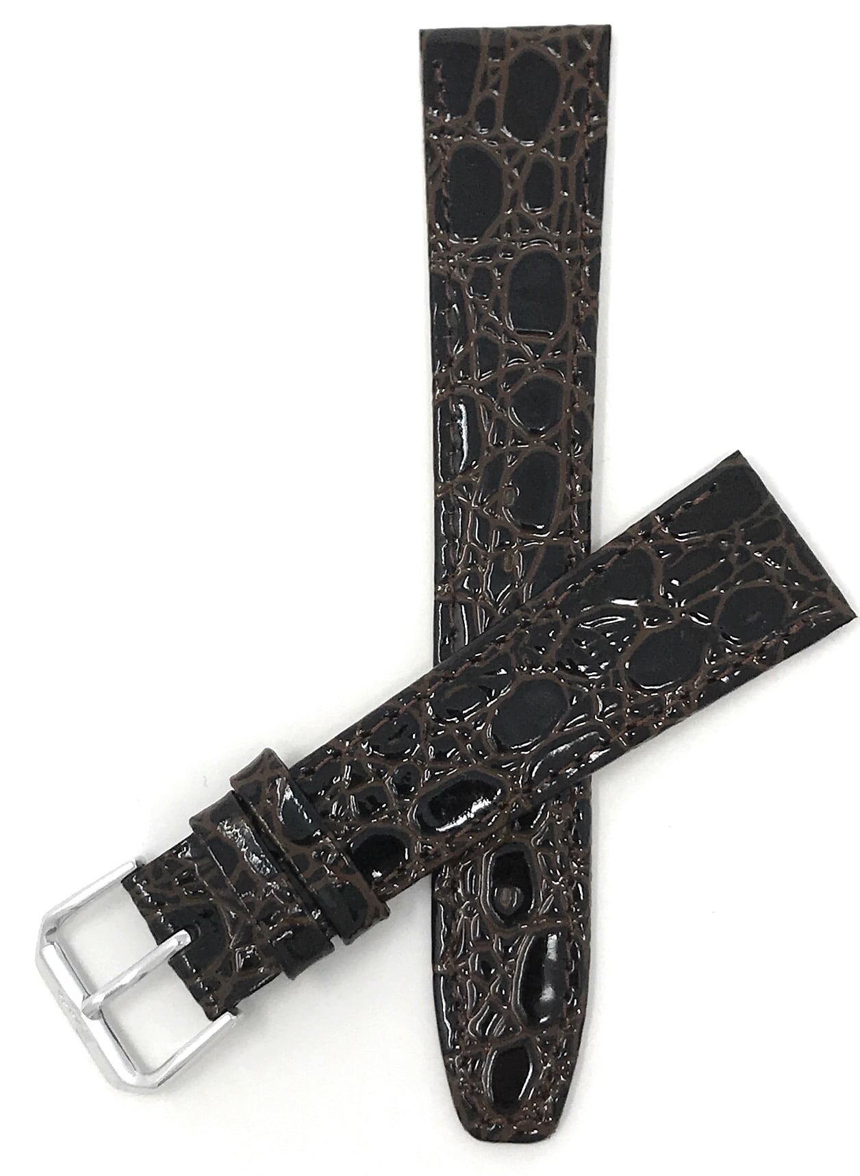 Bandini Extra Long (XL) 12mm Womens Italian Leather Watch Band Strap ...