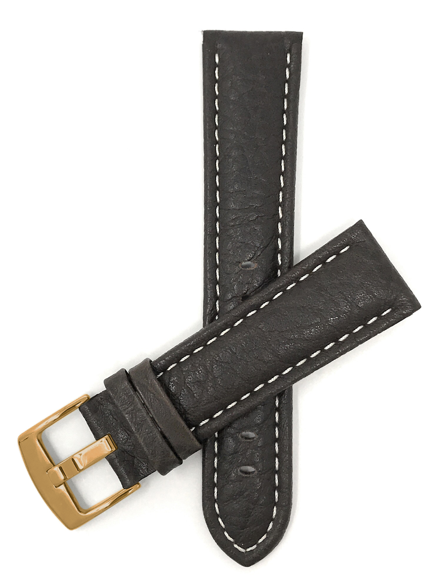Bandini Extra Long (XL) 18mm Mens Italian Leather Watch Band Strap ...