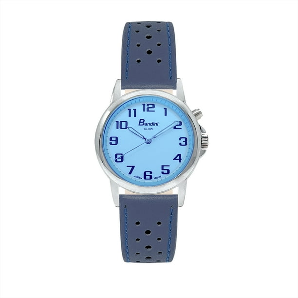 Men's analog watch with backlight sale