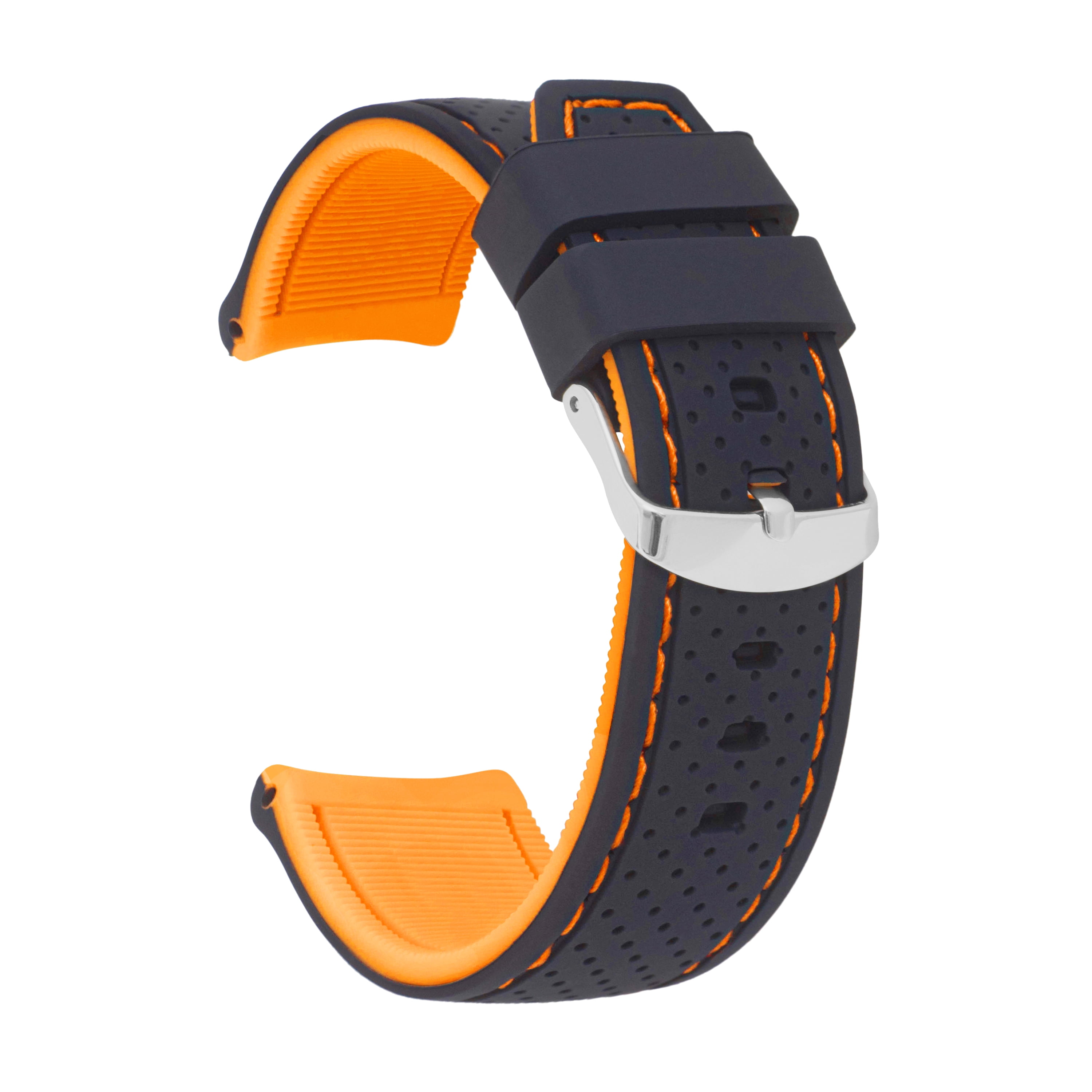 Bandini Silicone Rally Strap for Samsung Galaxy Watch Band, 5,