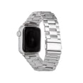 thumbnail image 1 of Bandini Stainless Steel Band for Apple Watch Metal Band 38mm 40 mm 41mm for Women Men, Replacement Strap for Metal Apple Watch 9 8 Band & Series 7 6 5 4 3 2 1 SE & iWatch - Silver, 1 of 8