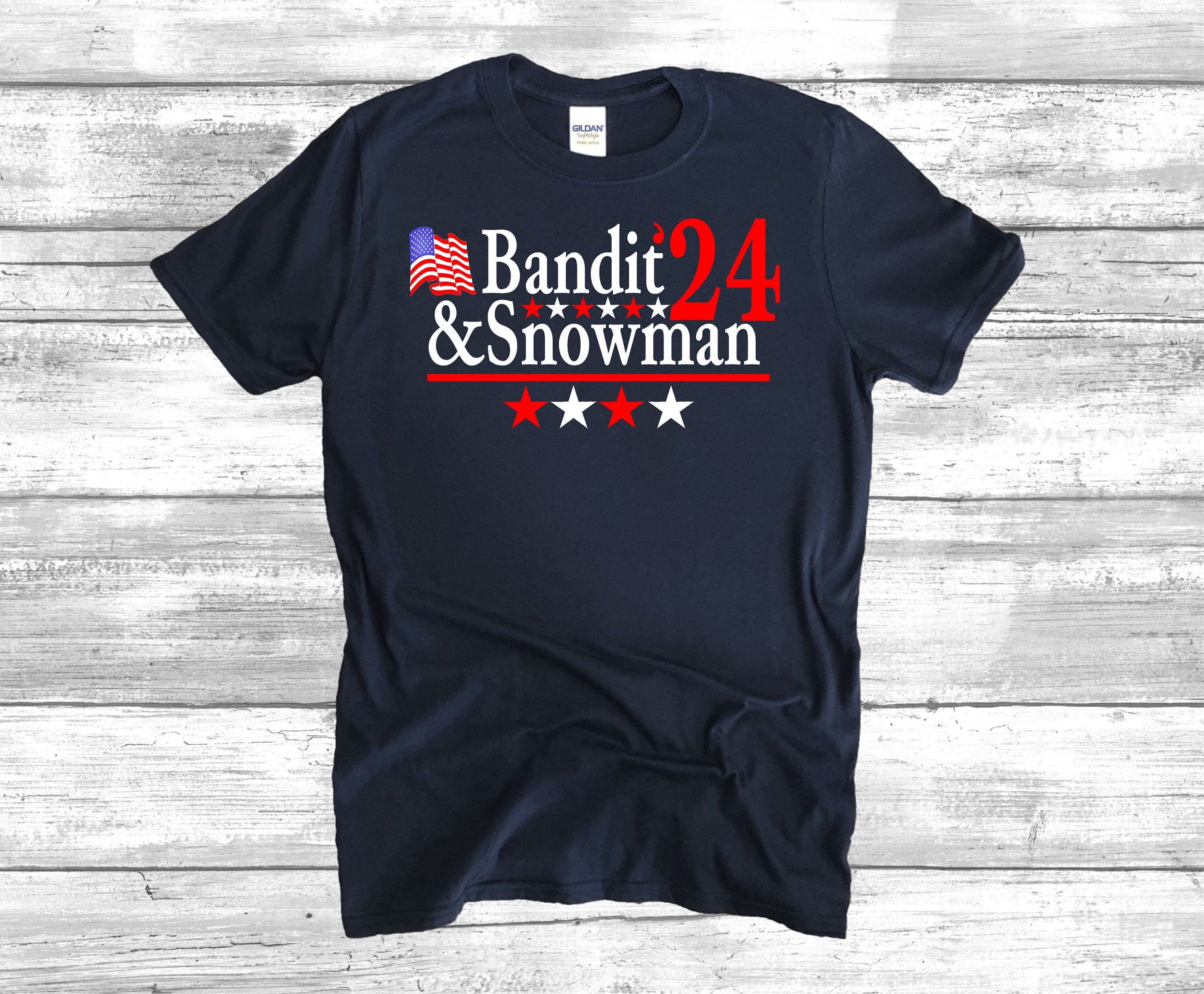 Bandit And Snowman 2024 Election Unisex T-Shirt - Walmart.com